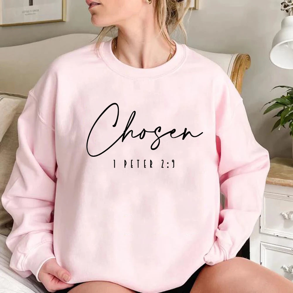 Chosen 1 Peter 2:9 Sweatshirt Christian Hoodie