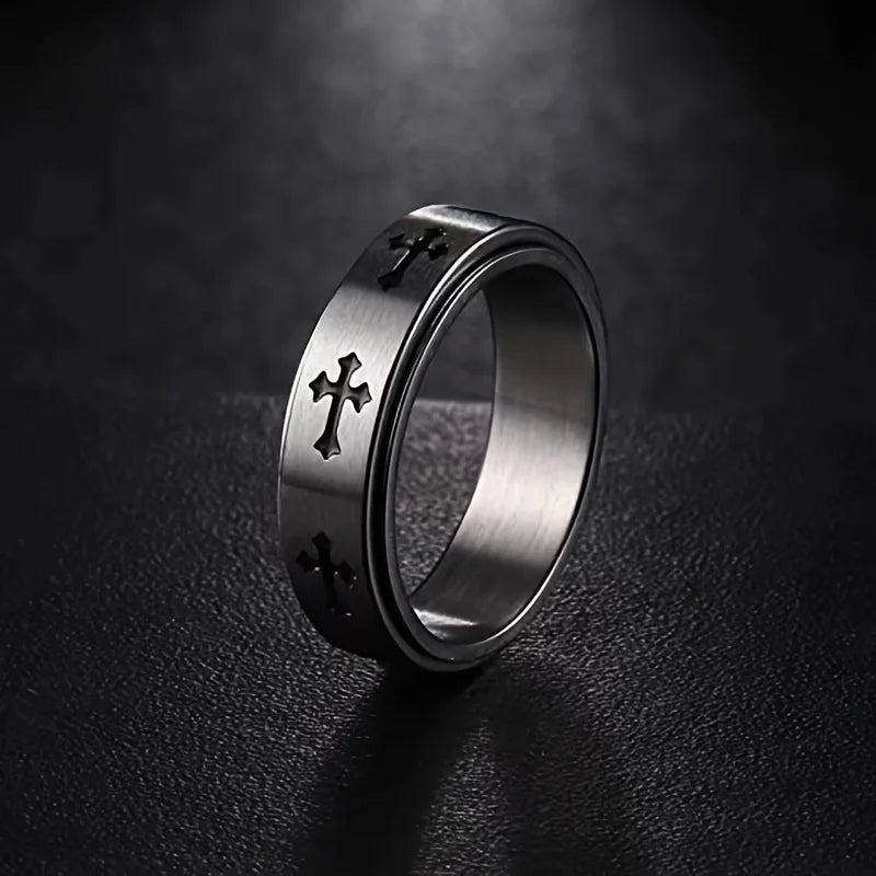 Nichiso Wear Titanium Steel Ring