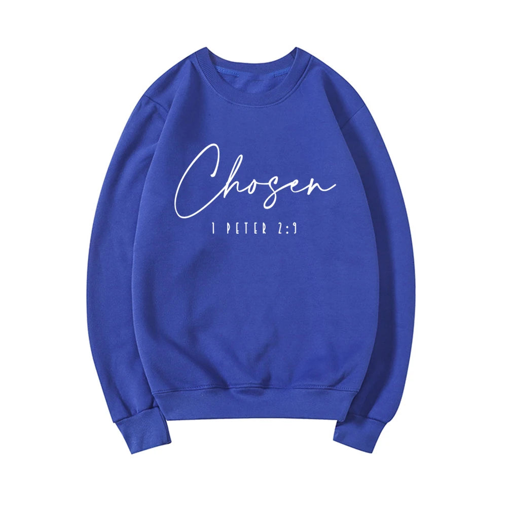 Chosen 1 Peter 2:9 Sweatshirt Christian Hoodie