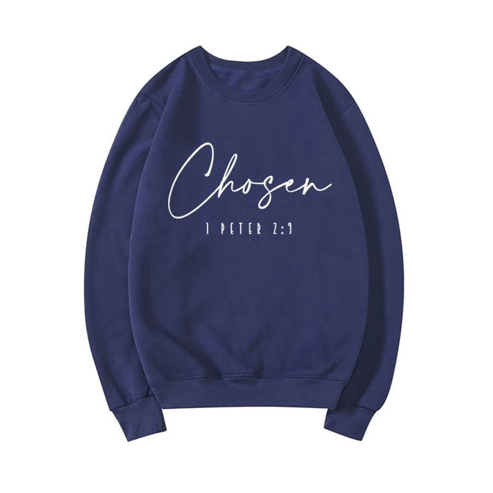 Chosen 1 Peter 2:9 Sweatshirt Christian Hoodie