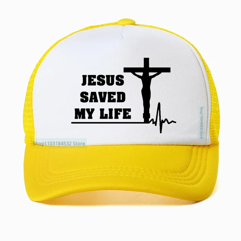 Jesus Saved My Life Hat