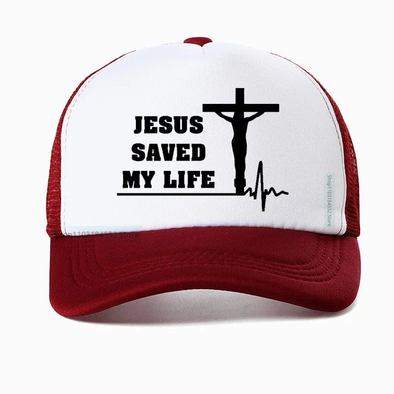 Jesus Saved My Life Hat