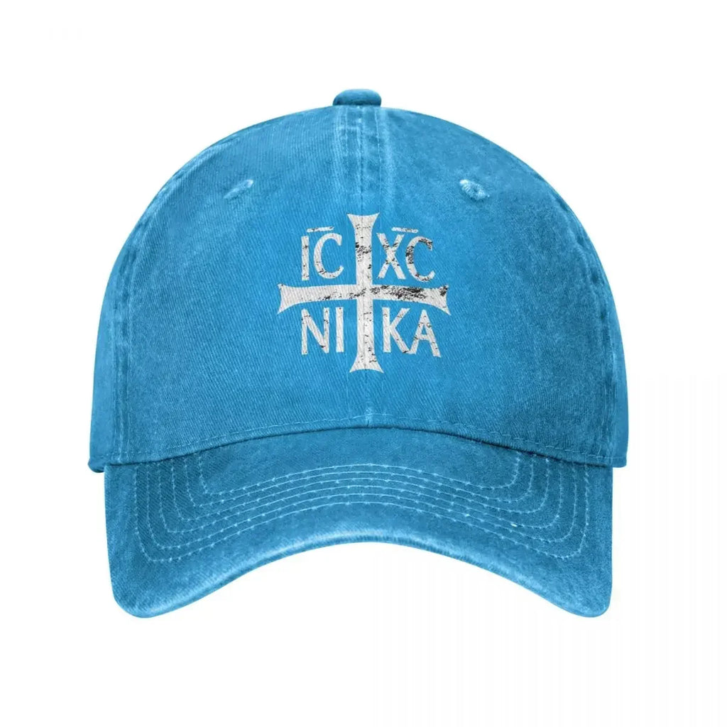 IC XC NIKA Cross Christian Orthodox Baseball Cap