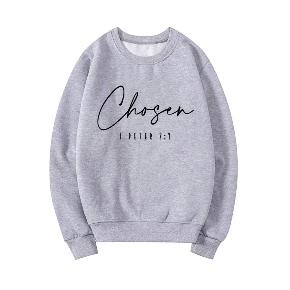 Chosen 1 Peter 2:9 Sweatshirt Christian Hoodie