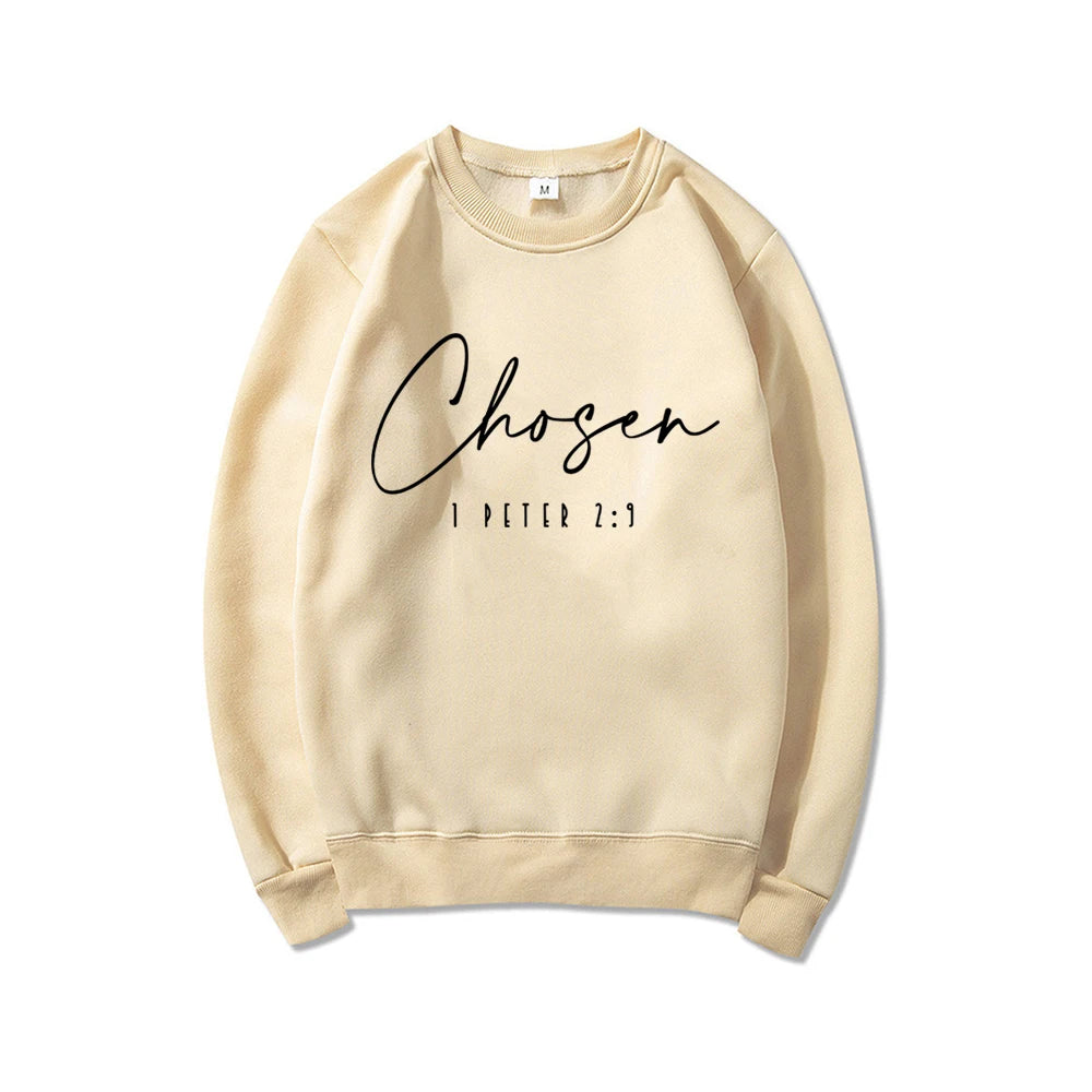 Chosen 1 Peter 2:9 Sweatshirt Christian Hoodie