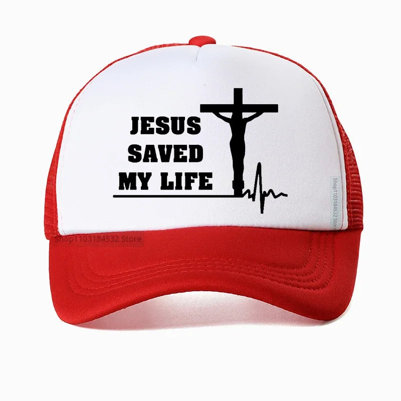 Jesus Saved My Life Hat