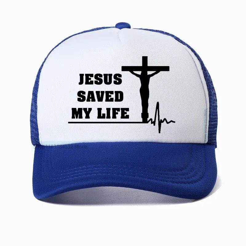 Jesus Saved My Life Hat