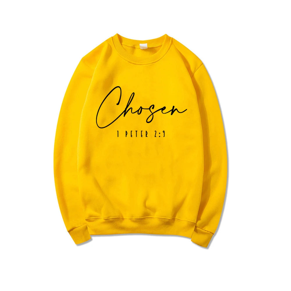 Chosen 1 Peter 2:9 Sweatshirt Christian Hoodie