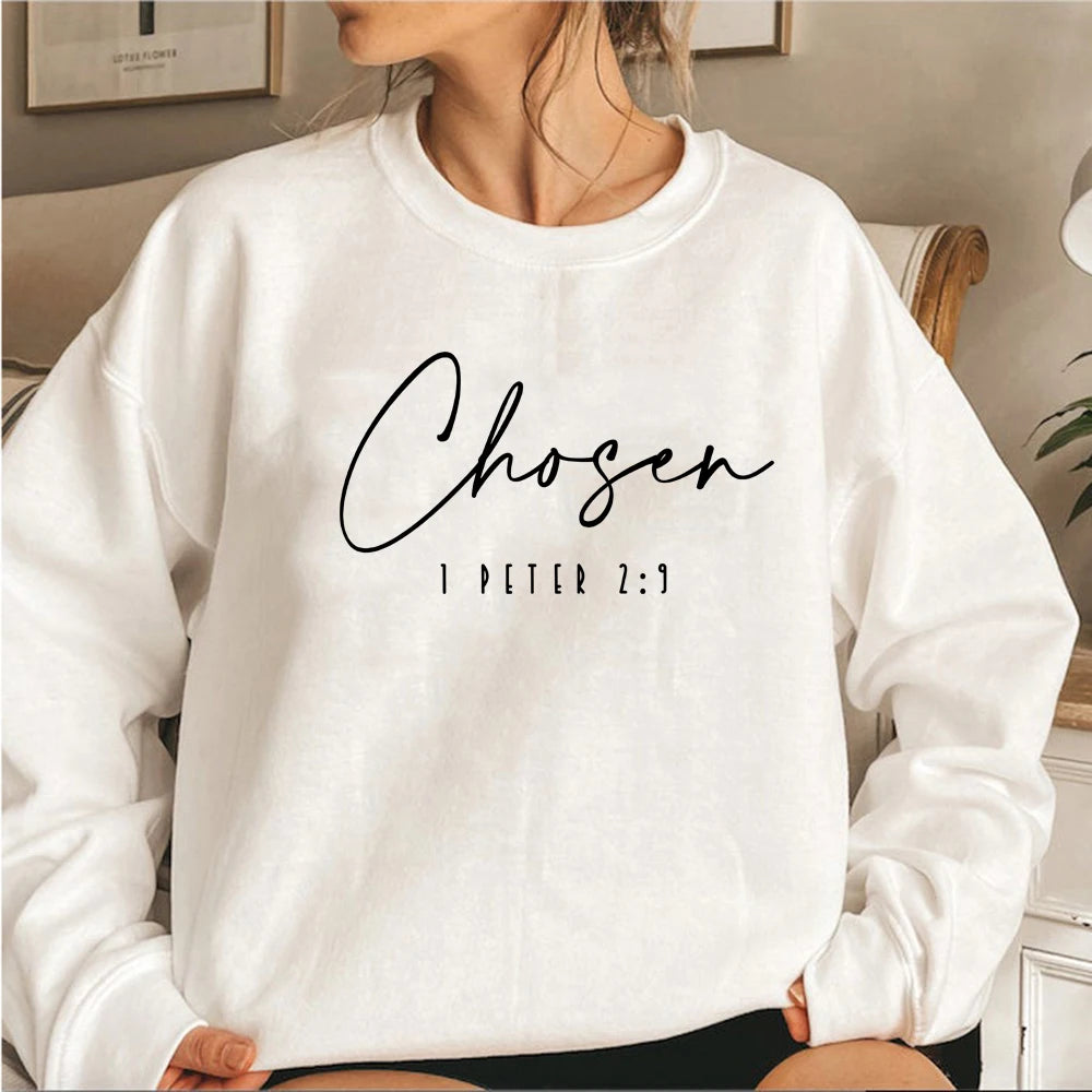Chosen 1 Peter 2:9 Sweatshirt Christian Hoodie