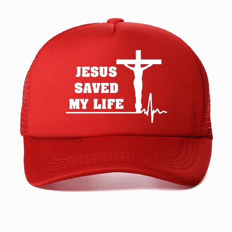 Jesus Saved My Life Hat
