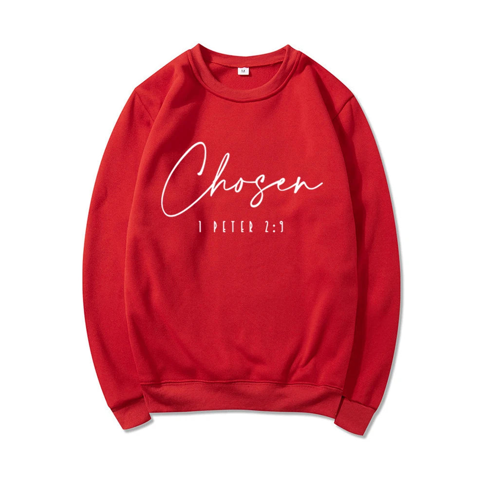 Chosen 1 Peter 2:9 Sweatshirt Christian Hoodie