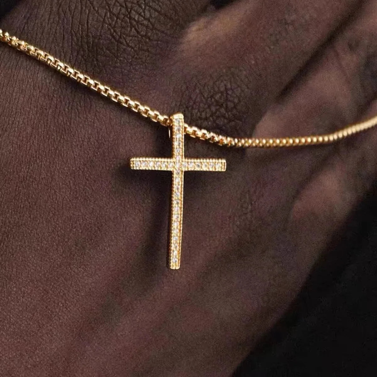 Small Cross Necklace