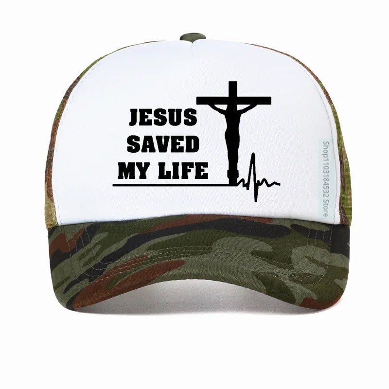 Jesus Saved My Life Hat