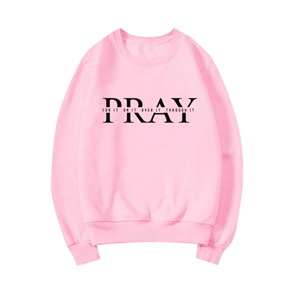 Christian Pray Sweatshirt Women of The Bible Sweater