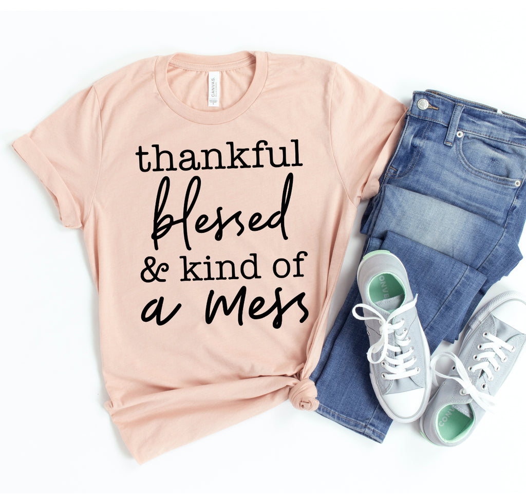 Thankful Blessed T-shirt